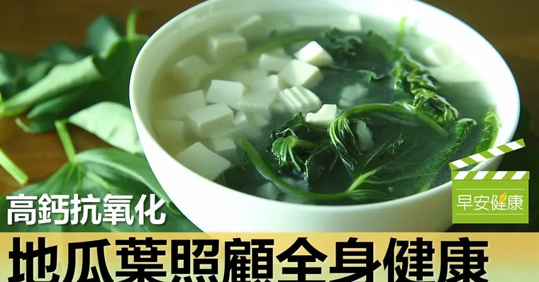 高鈣抗氧化！「地瓜葉」照顧全身健康