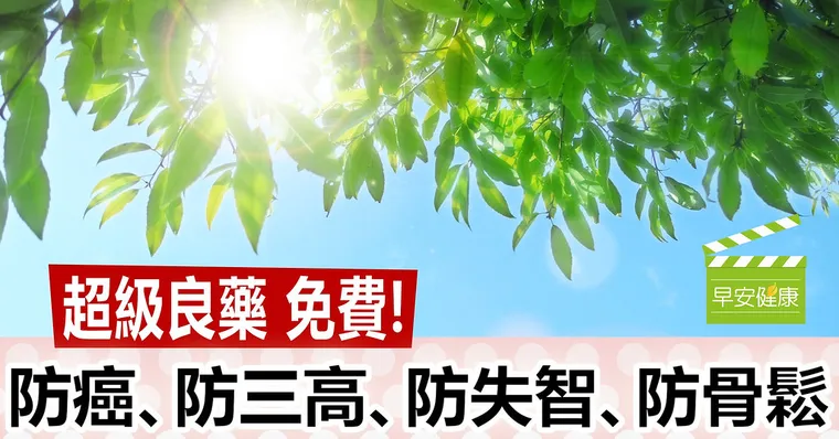 超級良藥 免費！防癌、防三高、防失智、防骨鬆