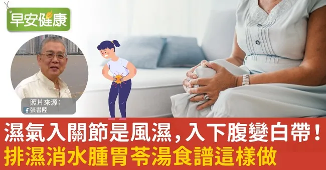 濕氣入關節是風濕，入下腹變白帶！排濕消水腫胃苓湯食譜這樣做