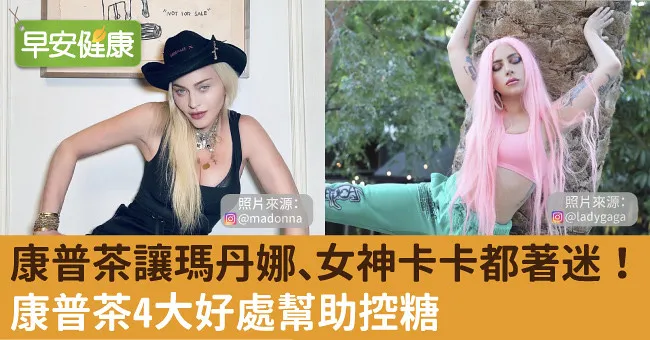 讓瑪丹娜、女神卡卡都著迷！康普茶4大好處幫助控糖