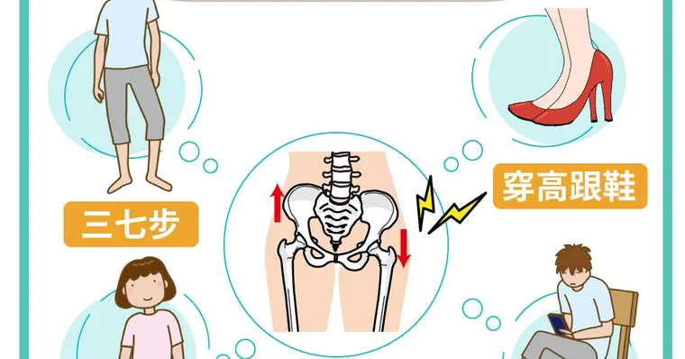 骨盆歪斜、下半身肥胖？注意姿勢大魔王！4大NG行為你中了嗎