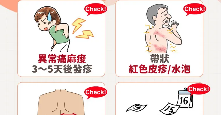 皮蛇多久會好？長怎樣？會傳染嗎？該看哪一科？帶狀皰疹原因、症狀到飲食禁忌，這篇秒懂！