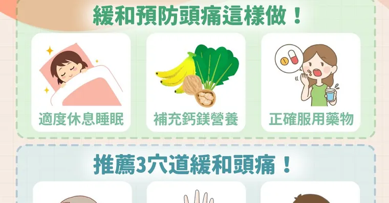 你也是「頭痛一族」嗎？頭痛的7個原因，不同疼痛位置代表什麼？如何舒緩？一文解答