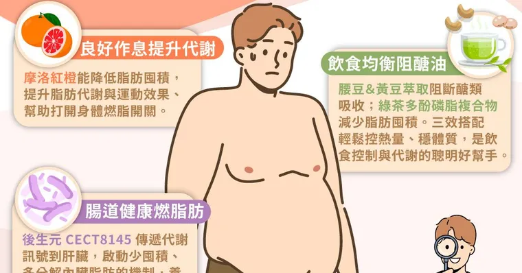 體態改造卡關了嗎？翻轉代謝3關鍵