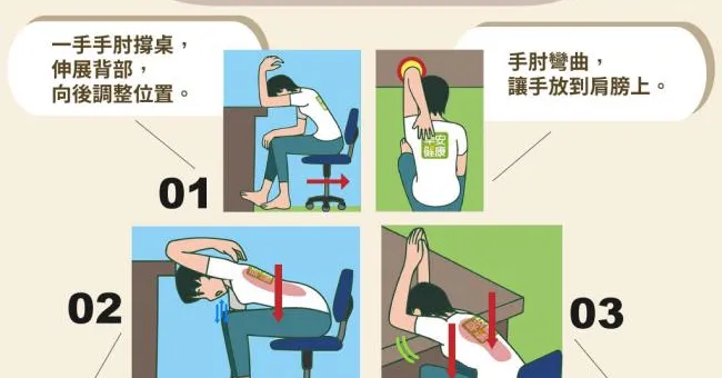 肩膀伸展操改善肩頸痛！鬆開肩胛骨，後背贅肉也一舉消除！