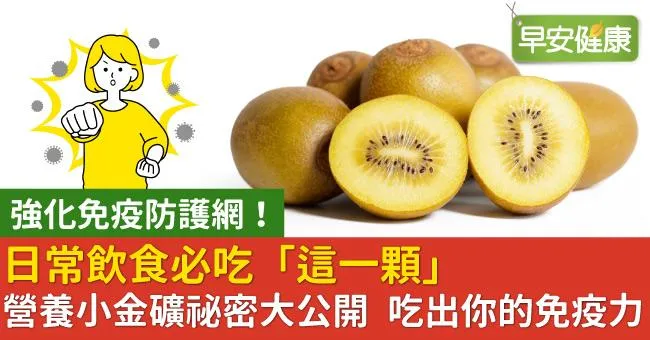 強化免疫防護網！日常飲食必吃「這一顆」　營養小金礦祕密大公開　吃出你的免疫力