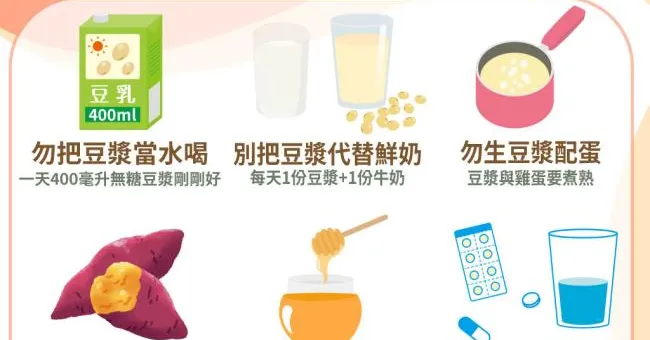 早餐可以空腹喝豆漿嗎？6種豆漿喝法讓營養打折扣、傷腎又缺鈣