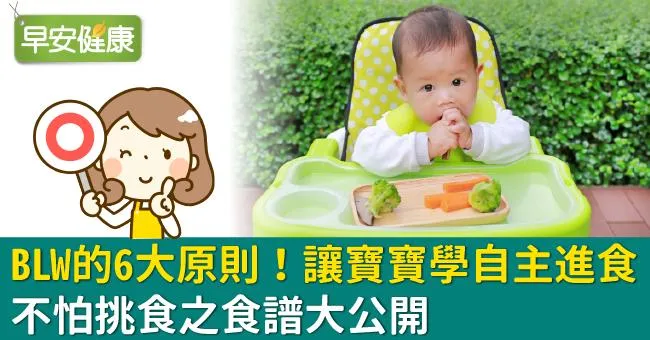 BLW的6大原則！讓寶寶學自主進食，不怕挑食之食譜大公開