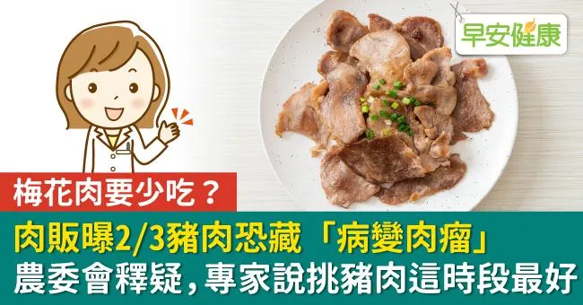 肉販曝2／3豬肉恐藏「病變肉瘤」？農委會釋疑，專家說挑豬肉這時段最好