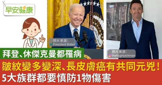 皺紋變多變深、長皮膚癌有共同元兇！5大族群都要慎防1物傷害