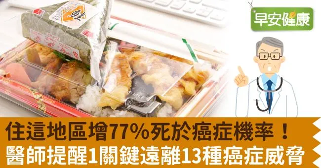 住這地區增77％死於癌症機率！醫師提醒1關鍵遠離13種癌症威脅