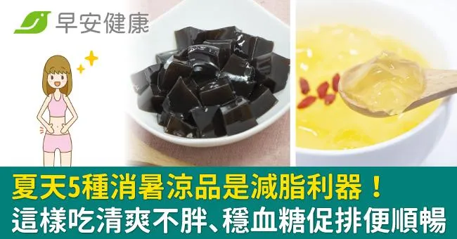 夏天5種消暑涼品是減脂利器！這樣吃清爽不胖、穩血糖促排便順暢