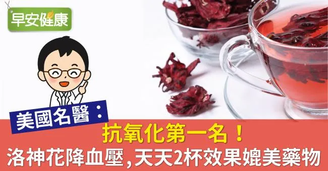 抗氧化第一名！洛神花降血壓，天天2杯效果媲美藥物