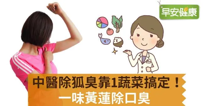 中醫除狐臭靠1蔬菜搞定！一味黃蓮除口臭