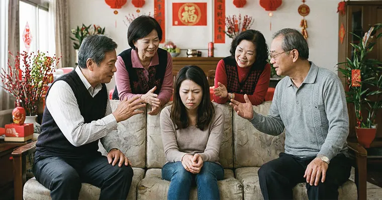 別讓親戚問倒你！醫教「跳針式問答社交術」應對3大壓力