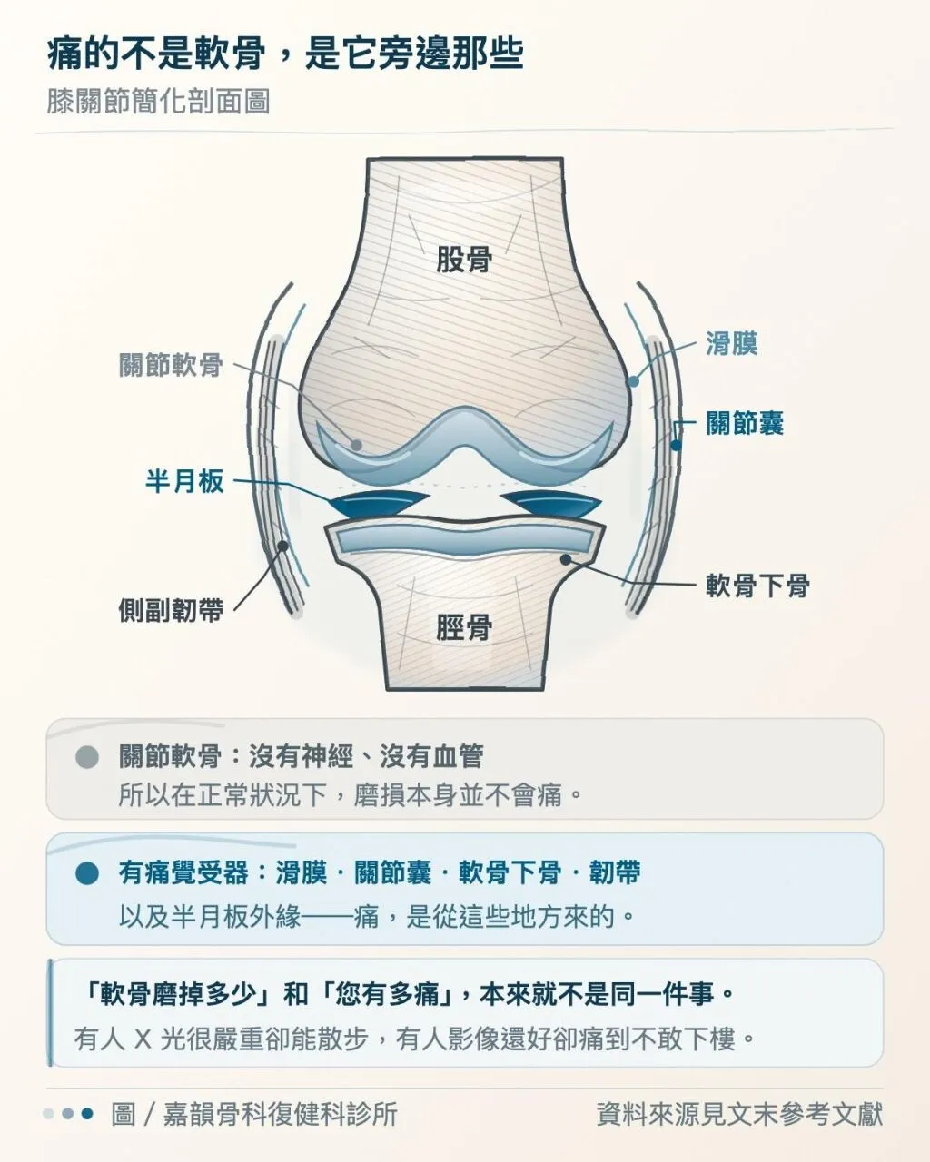 退化性關節炎軟骨問題