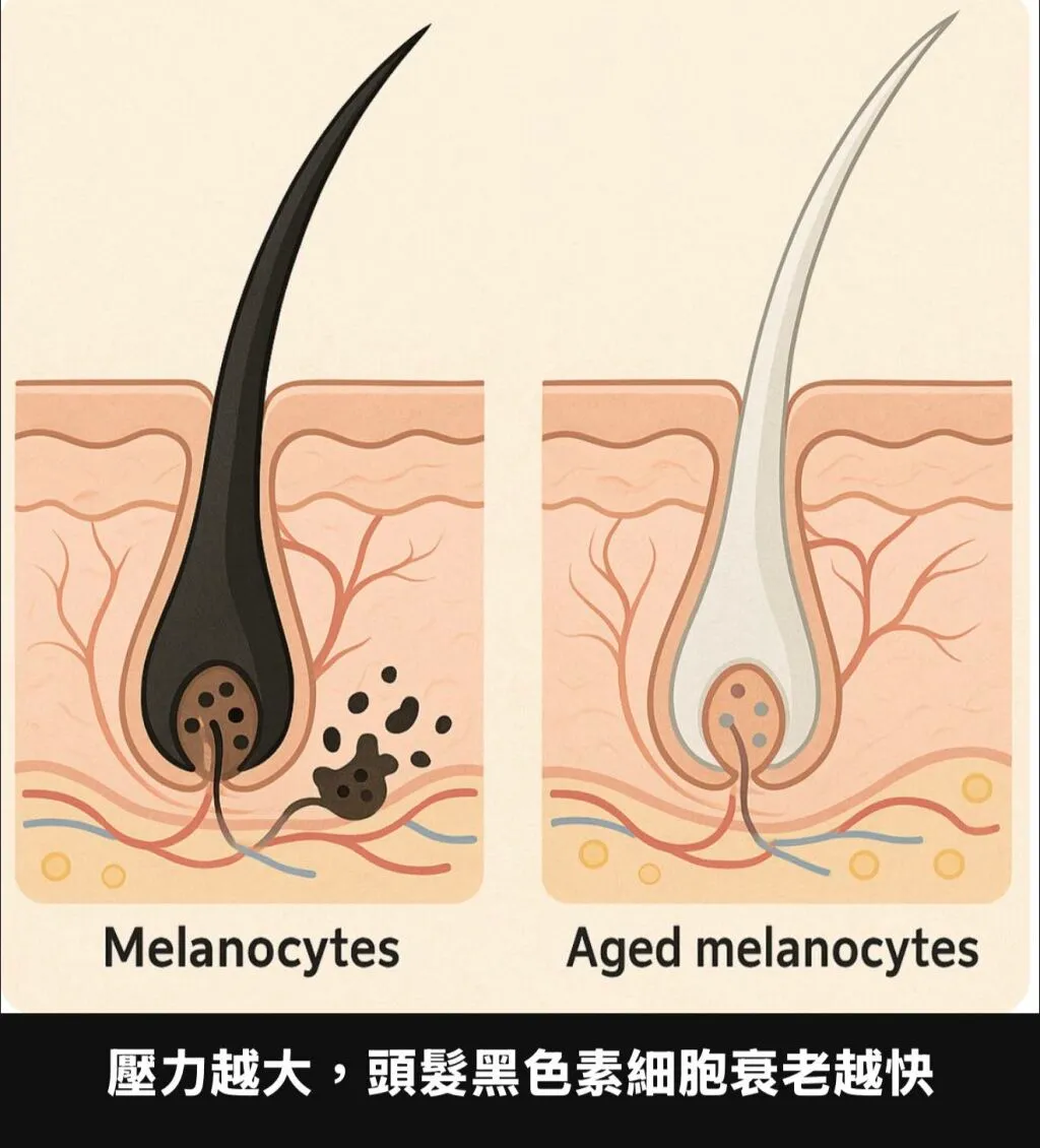 劉博仁醫師＿壓力越大頭髮黑色素細胞衰老越快