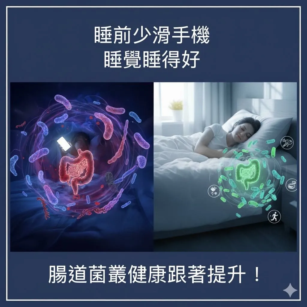 許嘉珊醫師_少滑手機腸道菌叢跟著提升