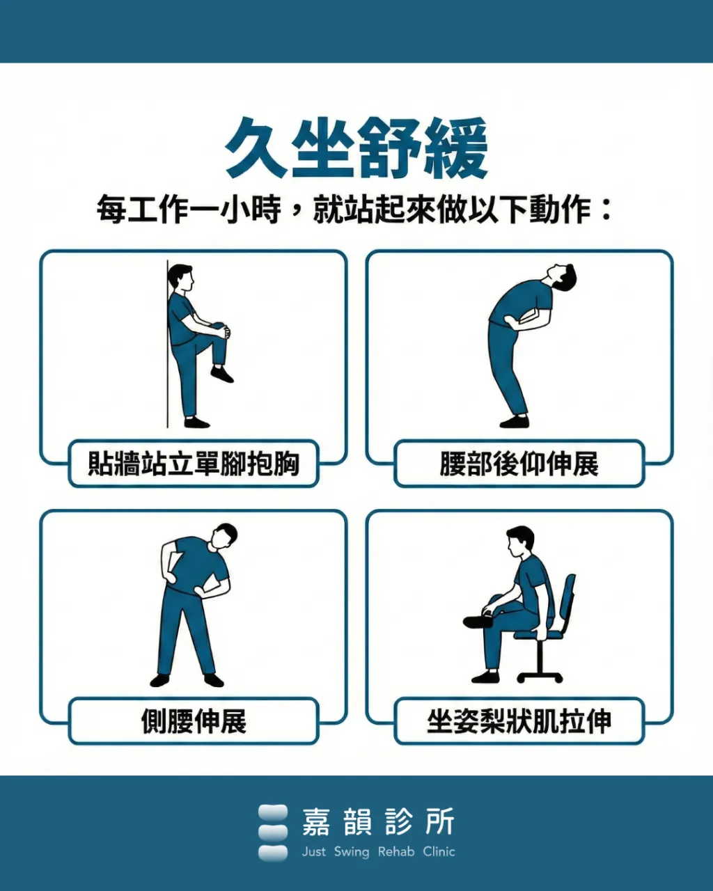 嘉韻診所_椎間盤突出年輕化_久坐舒緩