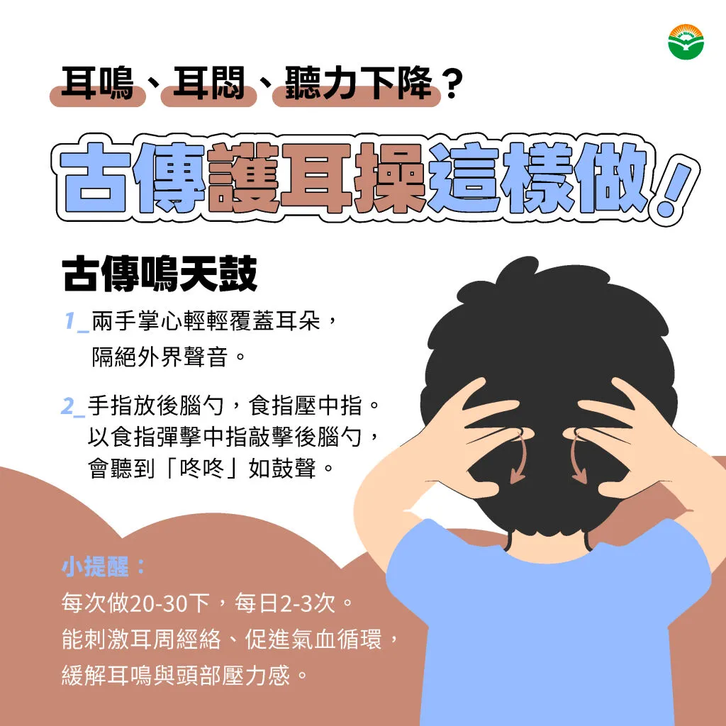馬光中醫＿古傳護耳操這樣做