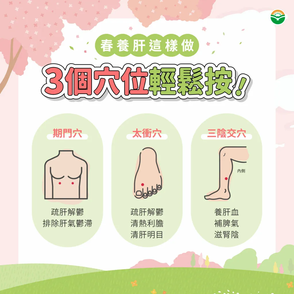 馬光中醫_春天養肝三個穴位輕鬆按