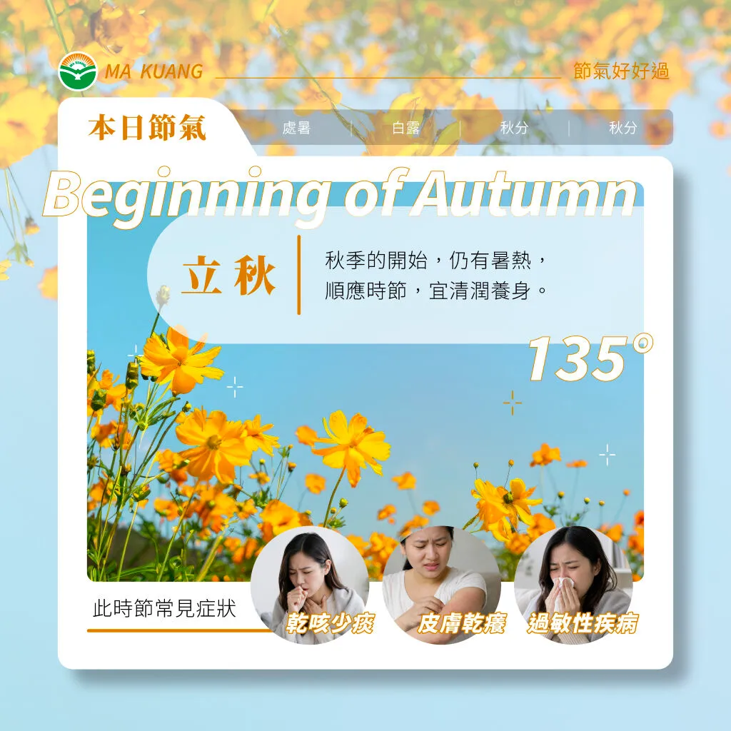 馬光＿立秋常見症狀