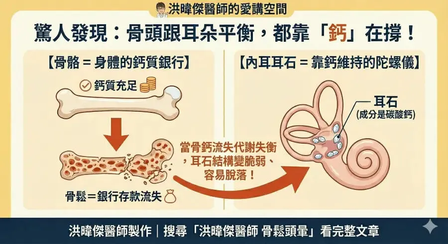 洪暐傑醫師_骨頭跟耳朵平衡都靠鈣