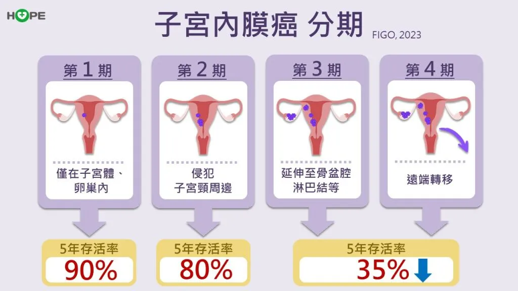 癌症希望基金會＿子宮內膜癌分期