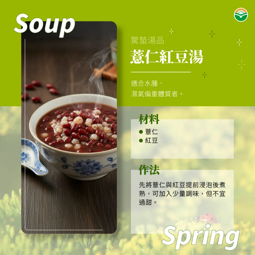 馬光中醫_驚蟄_食療＿薏仁紅豆湯