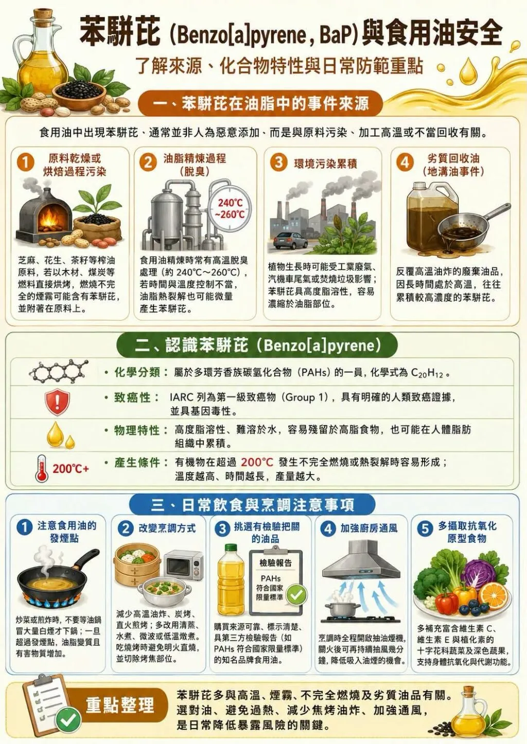 楊斯涵營養師_食用油中的苯駢芘是什麼？
