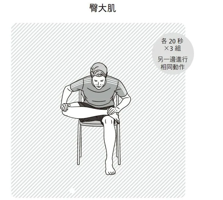 伸展臀大肌