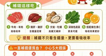 貧血吃什麼最快補血？高效補鐵食物清單與飲食禁忌