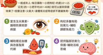 枸杞6大功效護肝明目，一天能吃幾顆？紅棗枸杞茶與枸杞葉正確煮法