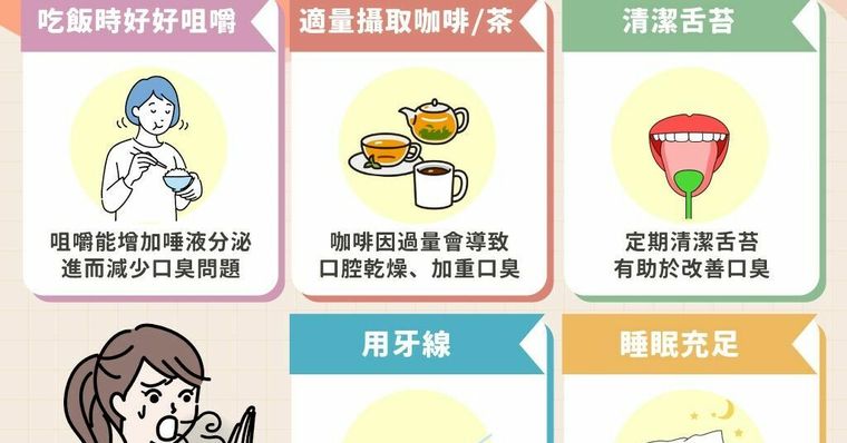喝完咖啡總是嘴巴臭？抑制口臭5大招再也不熏人