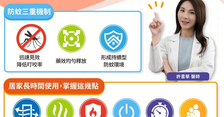 睡覺一直被叮怎麼辦？醫師教你用電蚊香，整晚防蚊不靠運氣