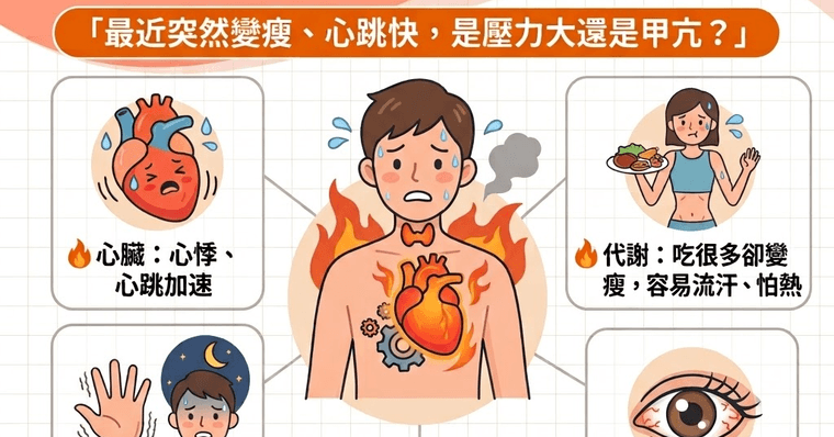 甲狀腺亢進會自己好嗎？你該知道的甲亢症狀與飲食禁忌