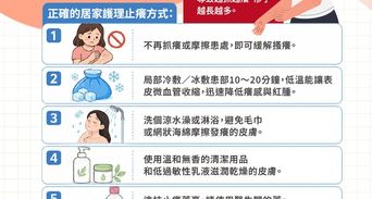 蕁麻疹發作4原因：快速止癢6招，飲食禁忌與治療、預防指南