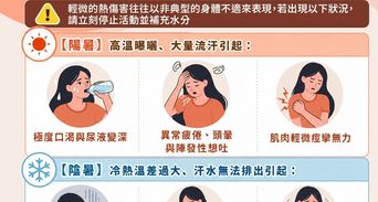 想吐、頭暈是中暑症狀嗎？中暑怎麼辦？急救SOP一次看