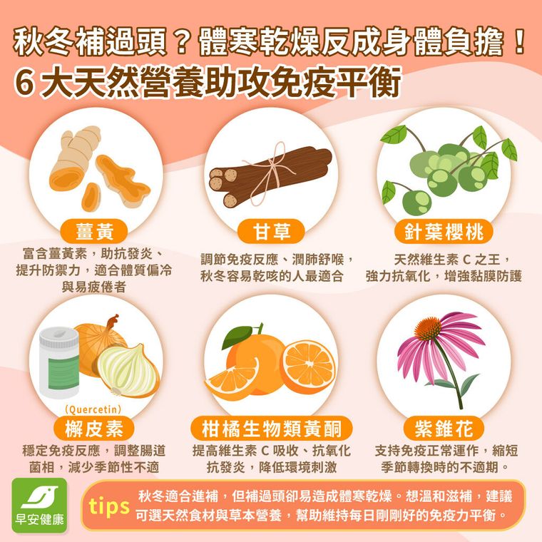 從「免疫平衡」出發 ──入冬保養之道，不只提升免疫力，更要防止過度反應