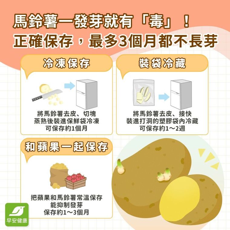 馬鈴薯發芽能吃嗎？發芽有毒原因、處理方式＆預防發芽方法