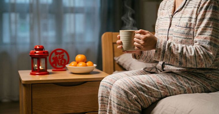 過年失眠是胃脹、心煩害的？2款「好眠茶」秒入睡讓身體過好年
